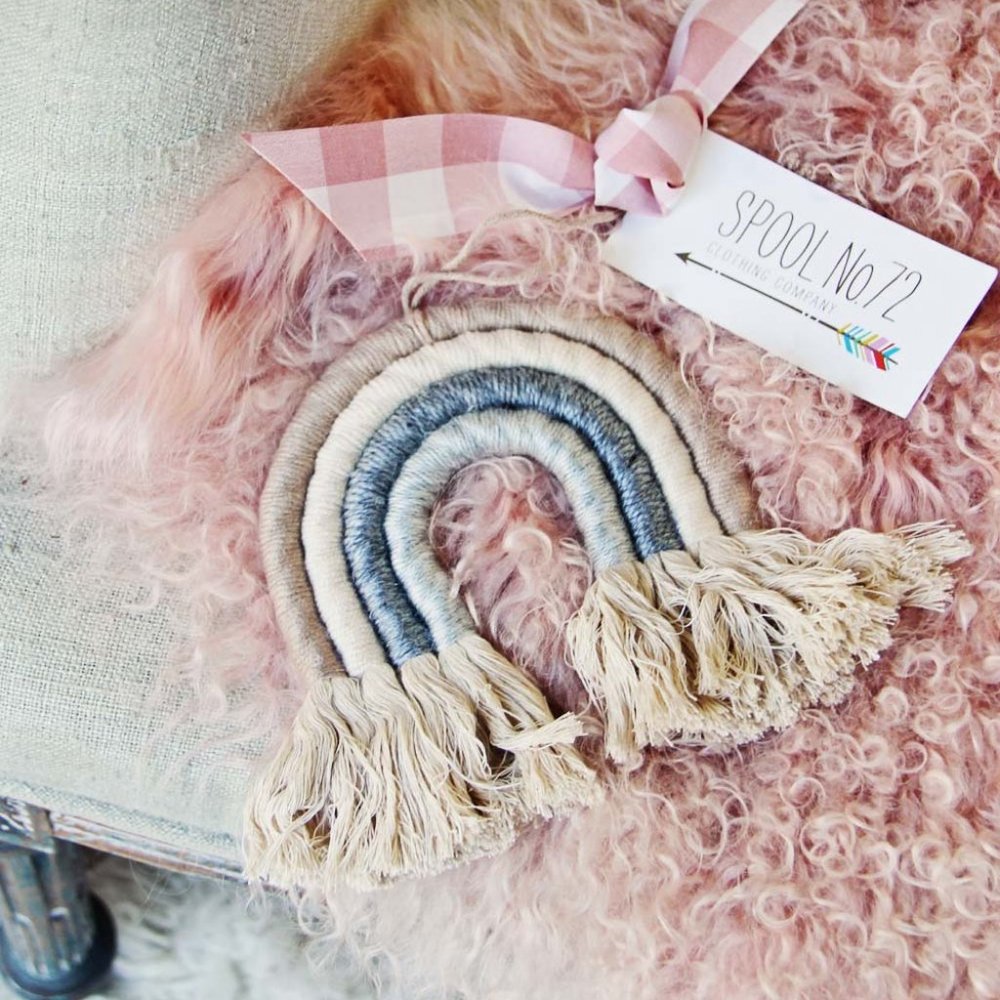 New Sweet Rainbow Wall Hanging Boho Home Decor